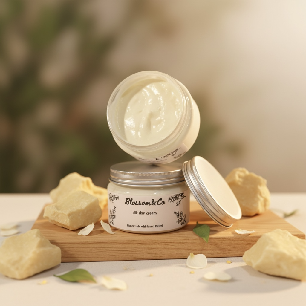 Silk skin cream